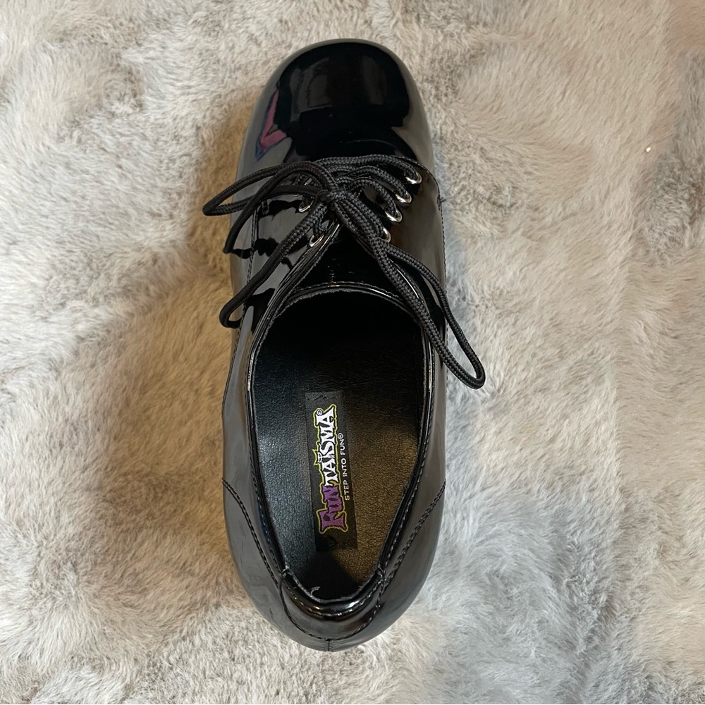Funtasma Boots Mens 70s Platforms Black Floating Fish PIMP02 Left Shoe Only L 12 - Picture 5 of 10